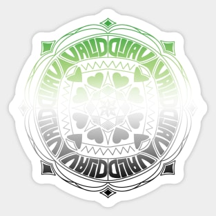 Aro is Valid Mandala Sticker